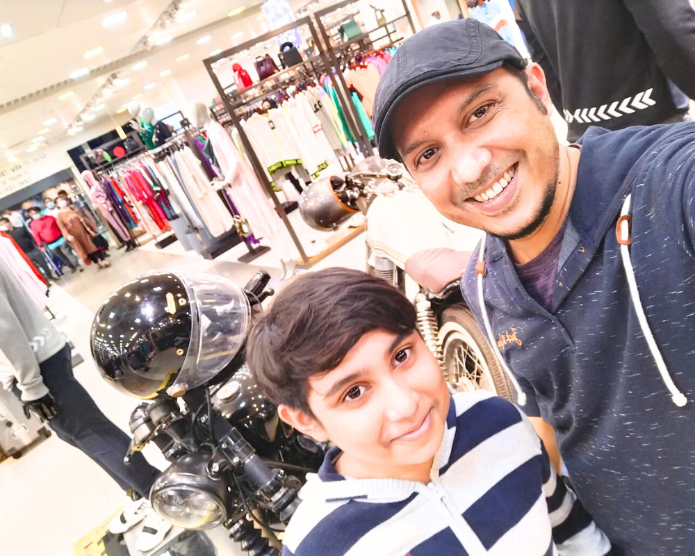 Emon Anam and His Son Sayhan