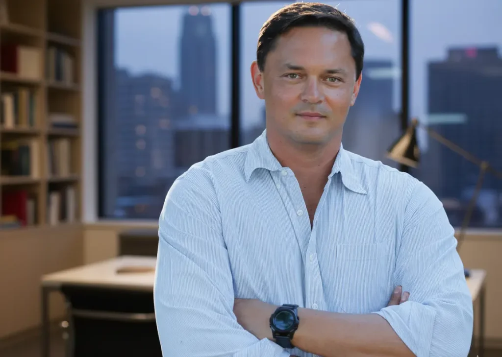 Thriller author Mark Greaney, creator of the Gray Man book series and co-author of the Tom Clancy Jack Ryan novels.