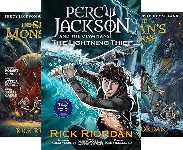 Rick Riordan book cover